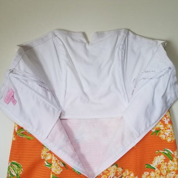 Lilly Pulitzer Sz 10 NWOT BOWEN Floral Print Sleeveless Empire Waist Dress - Picture 8 of 9